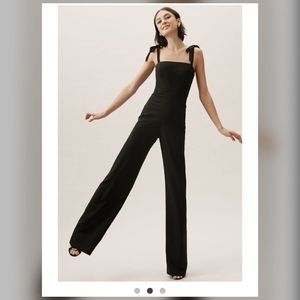 NWT BHLDN Theia Trinity Jumpsuit Black Size 10